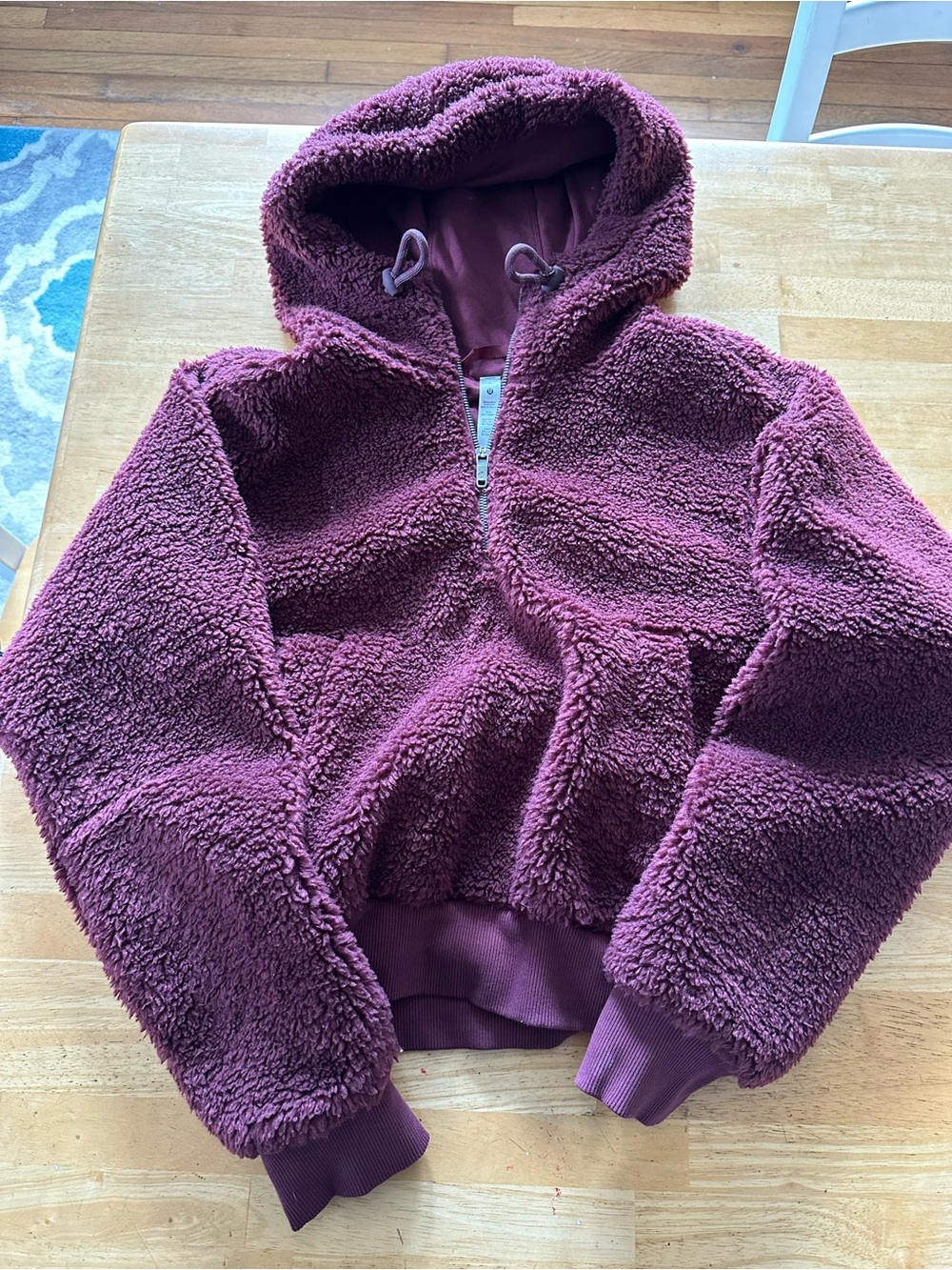 Lululemon Sherpa pullover hoodie size 6